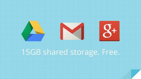 Googleϲ洢ռΪ15GB