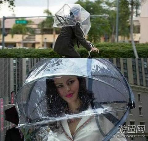下雨天装逼利器之cosplay雨伞